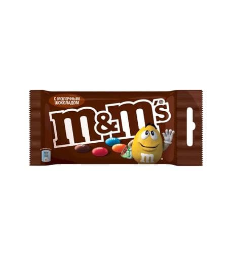 Şokolad dražesy "M&M's" chocolate 45 gr