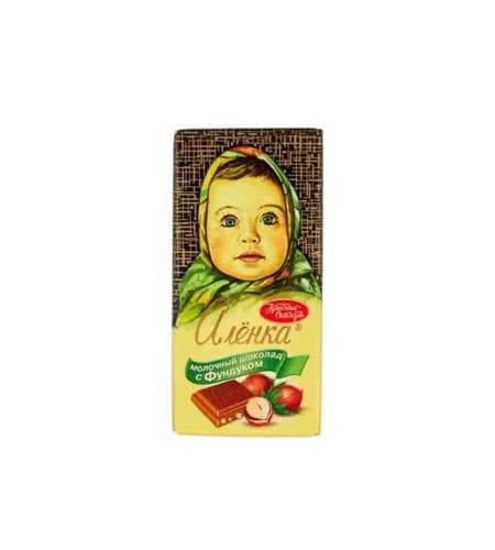 Şokolad plitkasy "Алёнка" Funduk 90 gr