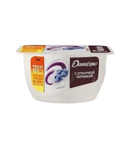 Ýogurt "Даниссимо" Tworogly (saýlanan garaly bilen) 130 gr