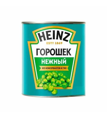 Konserwirlenen gök önüm ýaşyl nohut "Heinz" Näzik 410 gr