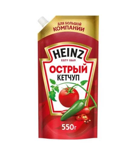 Ketçup "Heinz" Ajy 550 gr