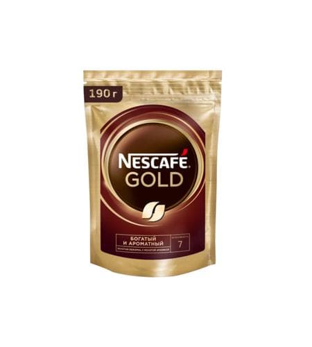 Kofe "Nescafe Gold" Богатый и ароматный 190 gr