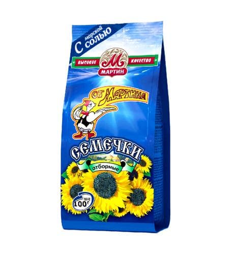 Gara çigit saýlama deňiz duzy bilen "От Мартина" Premium 200 gr