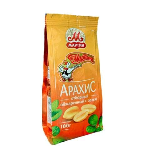 Arahis saýlama "От Мартина" Duzlanan 100 gr