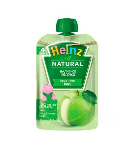 Çagalaryň miwe püresi "Heinz" Köp almaly (6+) 90 gr
