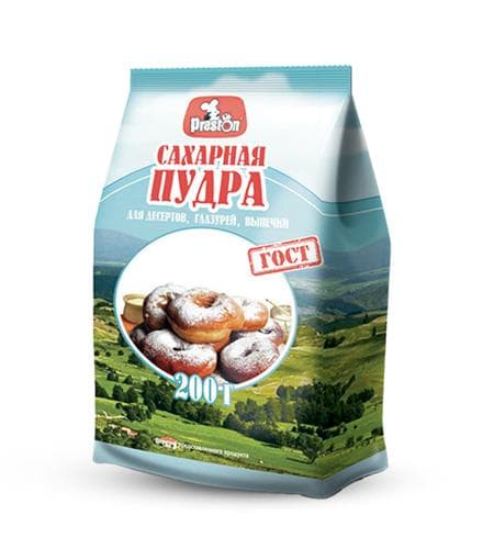 Şeker tozy "Preston" 200 gr