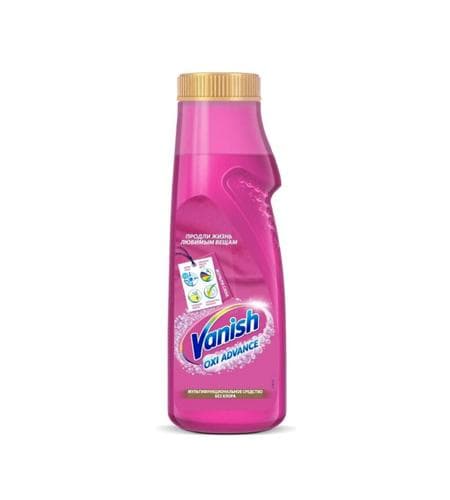 Matalardan tegmil aýyryjy we agardyjy gel "Vanish Oxi Advance" Reňkli eşikler üçin 400 ml
