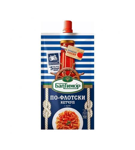 Keçup "Балтимор" Deňiz stili, sogan 260 gr