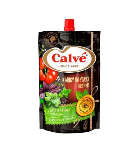 Ketçup "Calve" Közde bişirilen et üçin (ösümlik ysly ) 350 gr