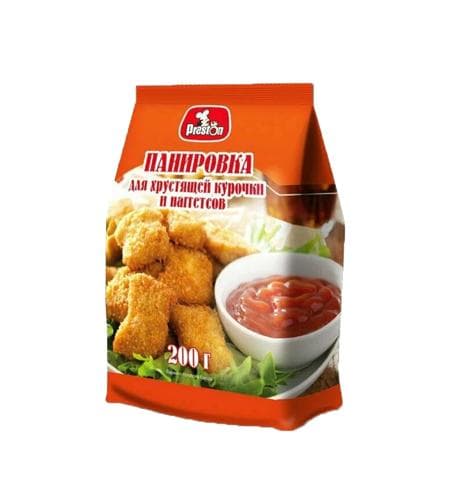 Panirowka "Preston" Çitirdawuk towuk we naggets üçin 200 gr