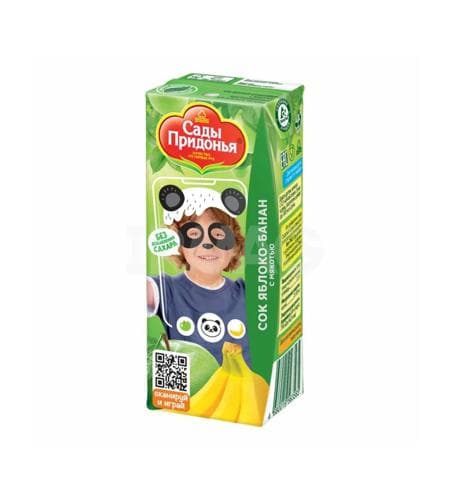 Sok "Сады Придонья" Kids (Alma-banan) 200 ml