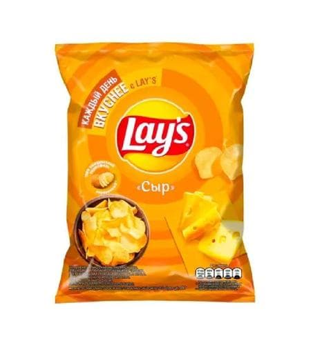 Çipsi kartoşkaly "Lay's" Syr 140 gr (Russiýa)