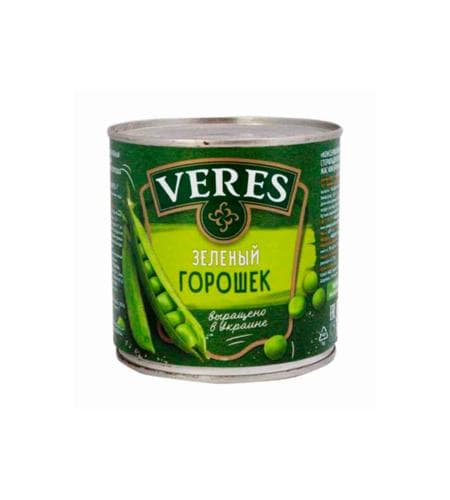 Konserwirlenen gök önüm Ýaşyl nohut "Veres" 420 gr