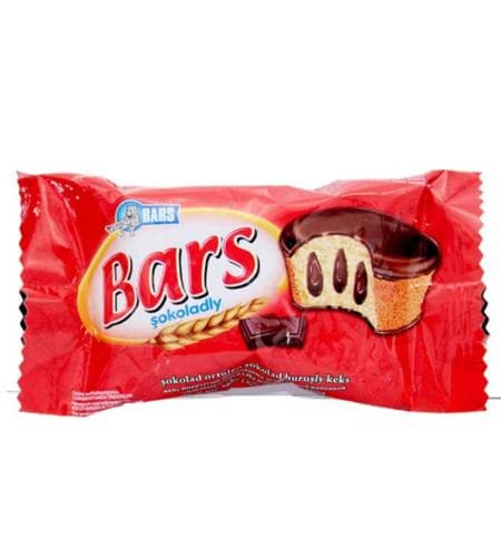 Keks "Bars" Şokolad huruşly 40 gr