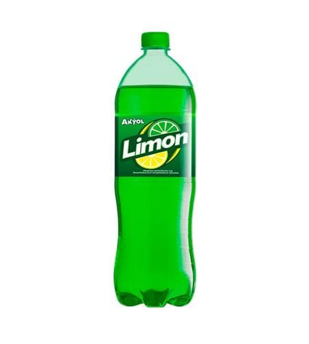 Gazlandyrylan alkogolsyz içgi "Ak ýol" Limon 1.5 L