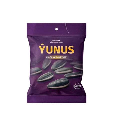Günebakar çigidi gowrulan "Ýunus" Duzsyz 30 gr