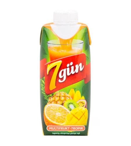 Sok "7 gün" Multifrukt tropik 0.33 ml