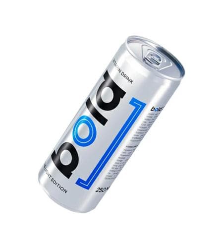 Gazlandyrylan içgi "Bold" The Light Edition (banka) 250 ml