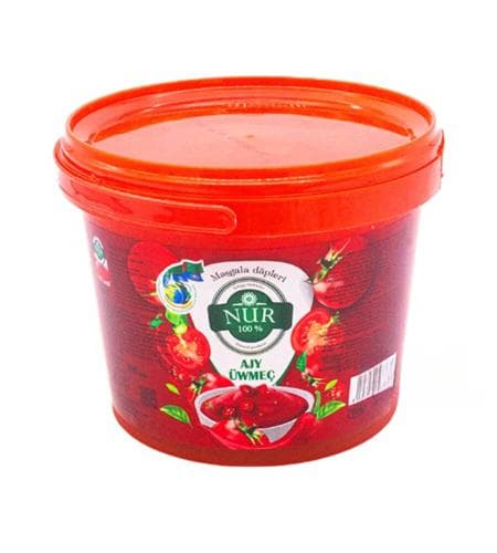 Keçup "Nur" Ajy (bedreli) 900 gr