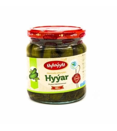 Marinada ýatyrylan Hyýar "Mylaýym" Turşylygy pes 480 gr