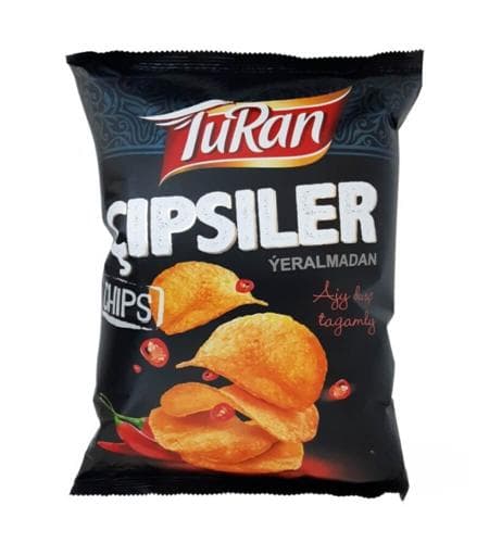 Çipsi kartoşkaly "Turan" Ajy burç 120 gr