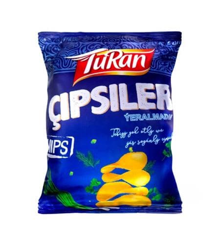 Çipsi kartoşkaly "Turan" Sogan we otly 120 gr