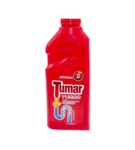 Kanalizasiýa turbalaryň erbet bitmesine garşy gel "Tumar turbo" 500 ml