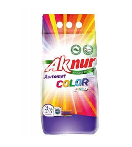 Kir ýuwujy serişde "Aknur" (AWtomat reňkli eşik üçin) 3 kg