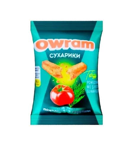 Suharikler "Owram" Pomidor we ukrop 35 gr