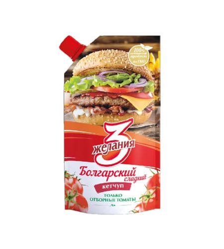Кетчуп "3 желания" Bulgar 250 гр