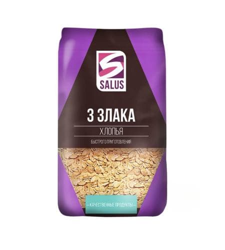 Şüle ýarmasy 3 злака "Salus" 400 gr