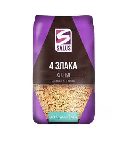 Şüle ýarmasy 4 злака "Salus" 400 gr