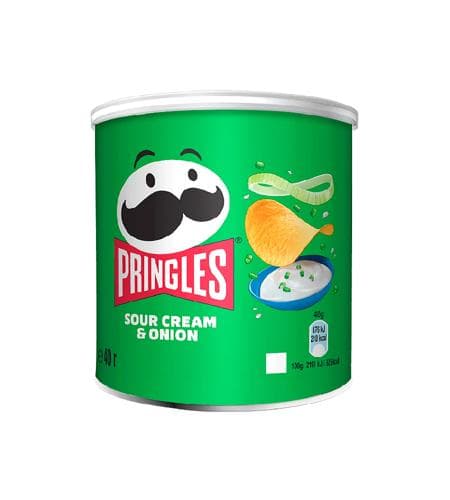 Çipsi kartoşkaly "Pringles" Gaýmak we sogan 40 gr