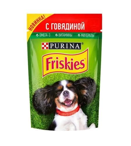 Uly itler üçin iým "Friskies" Sygyr eti 85 gr