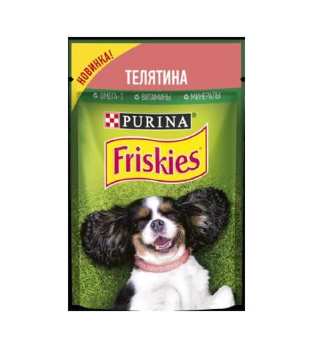 Uly itler üçin iým "Friskies" Göle eti 85 gr