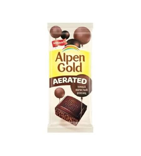 Şokolad plitkasy "Alpen Gold" Aerated Gara (gözenekli) 80 gr