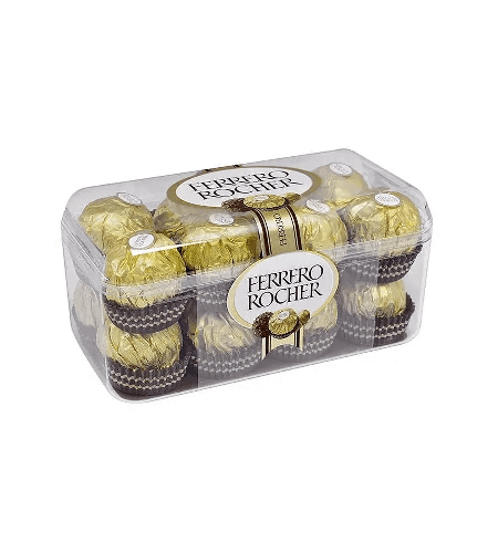 Şokolad süýjileri "Ferrero Rocher" Süýtli şokolad 200 gr