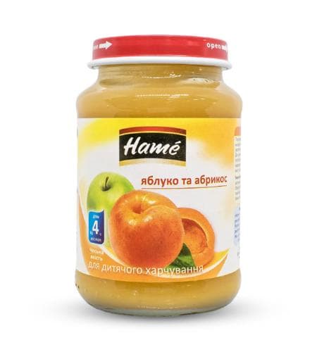 Çaga püresi "Hame" şetdaly (6+) 190 gr