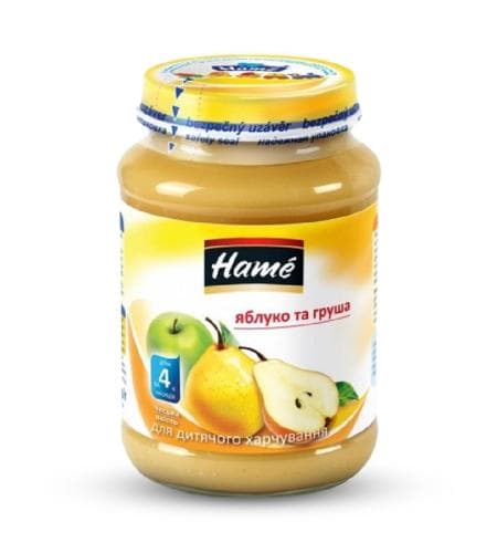 Çaga püresi "Hame" Alma bilen Armyt (6+) 190 gr