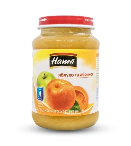 Çaga püresi "Hame" Alma bilen Erik (6+) 190 gr