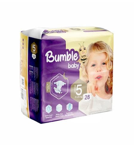 Pampers "Bumble baby" 5 junior (11 - 18 kg) 28 sany