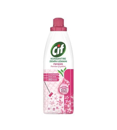 Kafel ýuwylýan serişde "Cif" Roza 895 ml