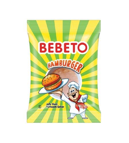 Marmelad želeleri "Bebeto" Gamburger 30 gr