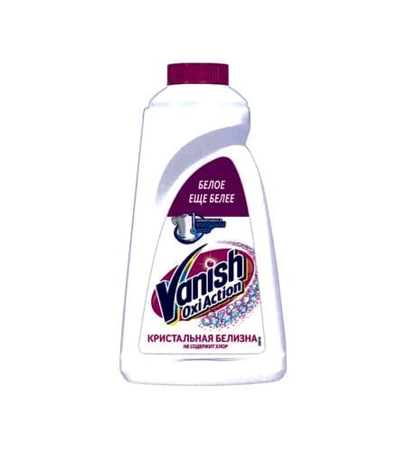 Matalardan tegmil aýyryjy we agardyjy (suwuk) "Vanish Oxi Action" Кристальная белизна 1 L