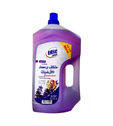 Ähli ýerleri ýuwmak üçin uniwersal serişde "Titiz" Gyrmyzy 3L