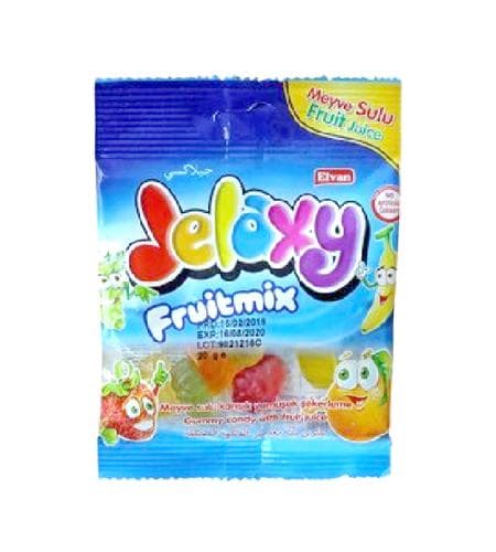 Marmelad želeleri "Jelaxy" Miweli miks 20 gr