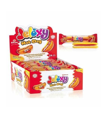 Marmelad želeleri "Jelaxy" Hot Dog 20 gr