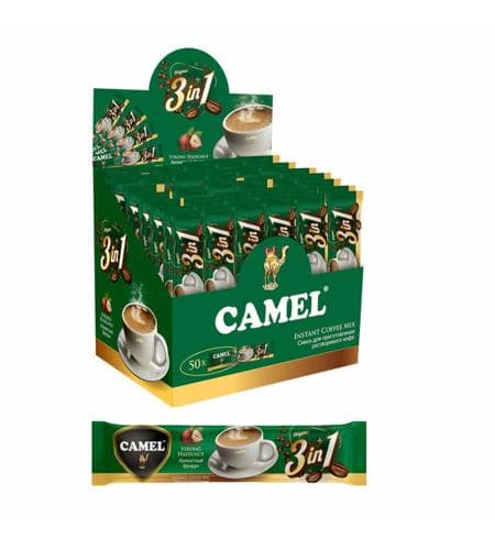 Kofe "Camel" Kiçi paket (Strong Hazelnut 3/1) 15 gr
