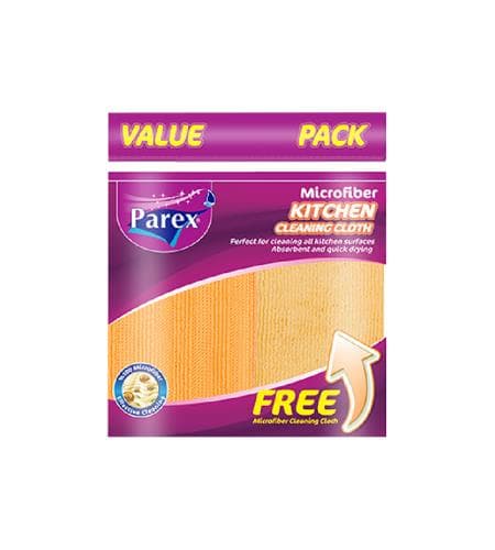 Hojalyk harydy Mikrofibra "Parex" Aşhana zatlary arassalamak üçin 2 sany