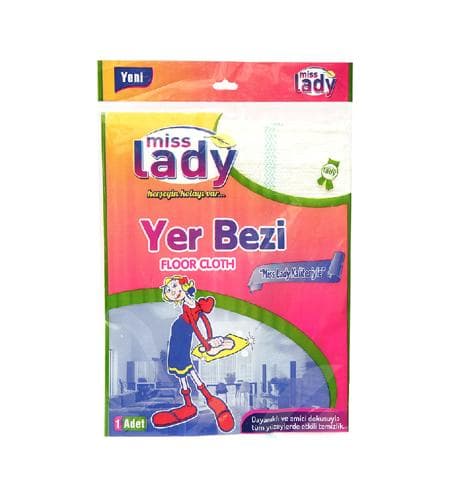 Hojalyk harydy Uborka mikrofibrasy "Miss Lady" uly 1 sany